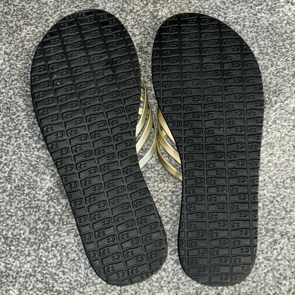 SANUK women’s yoga Metallica gold strappy sandals in size 6 - Picture 8 of 8